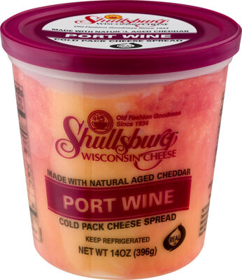 Port Wine Cold Pack Cheese Spread, Port Wine