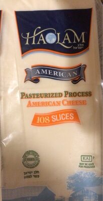 American Pasteurized Process Cheese Slices, American