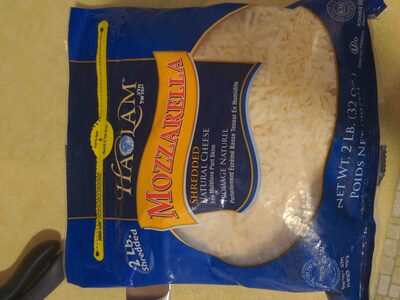 Mozzarella Shredded Natural Cheese, Mozzarella