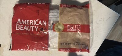 Enriched Egg Noodle Product, Wide Egg Noodles