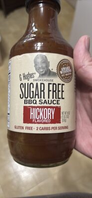Smokehouse Sugar Free BBQ Sauce, Hickory
