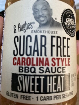 Smokehouse Sugar Free Carolina Style BBQ Sauce, Sweet Heat
