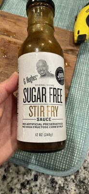 Original Recipe Sugar Free Stir Fry Sauce, Original Recipe