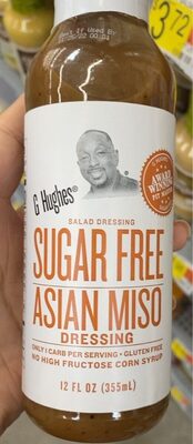 Sugar Free Asian Miso Salad Dressing
