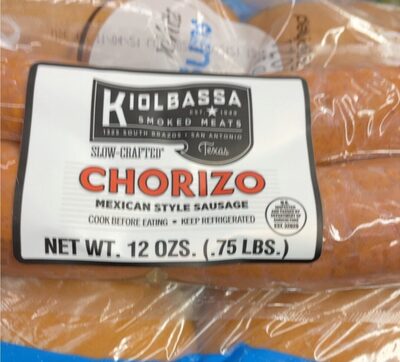 Smoked Meats Chorizo Mexican Style Sausage