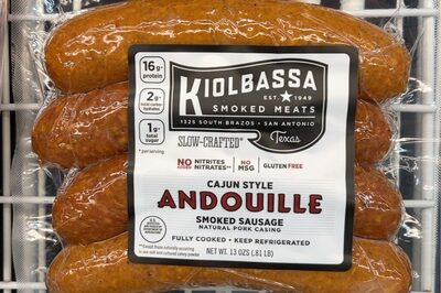 Cajun Style Andouille Smoked Sausage, Cajun Style Andouille