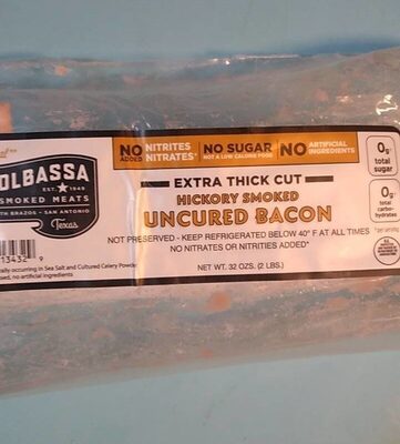 Hickory Smoked Uncured Bacon