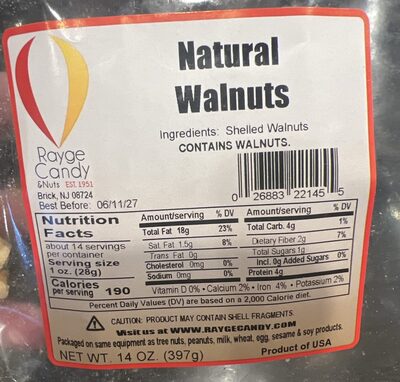 Natural Walnuts