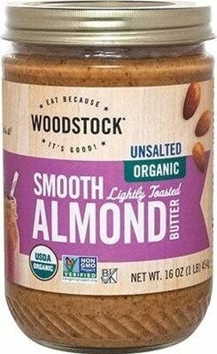 Smooth & Unsalted Almond Butter, Smooth & Unsalted
