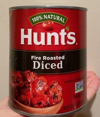 Hunts Fire Roasted Diced Tomatoes, 28 oz. Can
