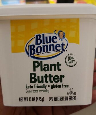 Plant Butter 64% Vegetable Oil Spread, Plant Butter