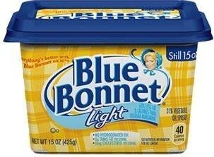 BLUE BONNET Light Soft Spread, 15 OZ