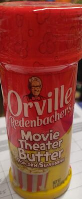 Orville Redenbacher's Movie Theater Butter Artificially Flavored Popcorn Seasoning, 2.4 oz.