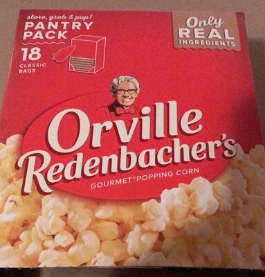 Orville Redenbachers Microwave Popcorn, Ultimate Butter Flavor, 3 oz., 18-Count