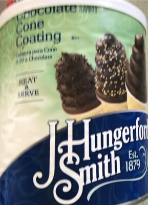 J HUNGERFORD SMITH Chocolate Cone Coating, 6/#10 can