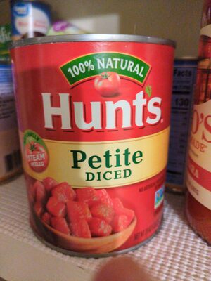 Hunt's Petite Diced Tomatoes 28 Oz