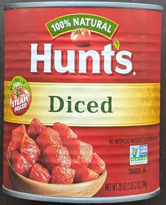 Hunts Diced Tomatoes, 28 oz. Can