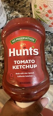 Hunts Tomato Ketchup, 32 oz. Squeeze Bottle
