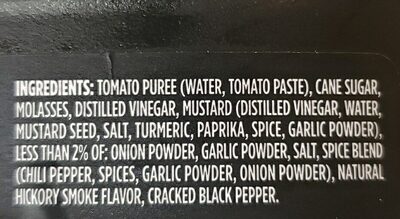 Original Hickory Cracked Pepper Smoked Flavors Barbeque Sauce, Original Hickory Cracked Pepper Smoked