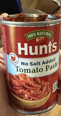 Hunts No Salt Added Tomato Paste, 6 oz. Can