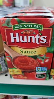 Hunts Tomato Sauce, 14.8 oz. Carton