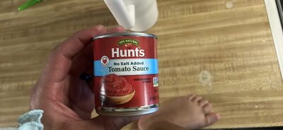 Hunts No Salt Added Tomato Sauce, 8 oz. Can