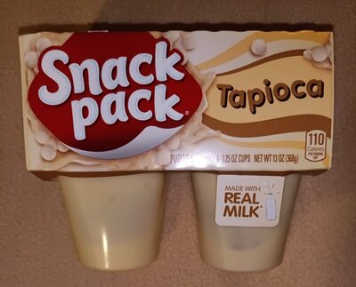 Snack Pack Tapioca Pudding Cups, 3.25 oz., 4-Count