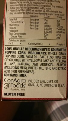 Cheddar Cheese Gourmet Popping Corn, Cheddar Cheese