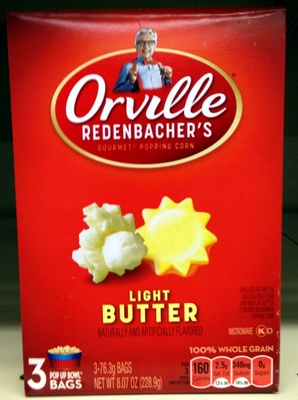 Light Butter Gourmet Popping Corn, Light Butter
