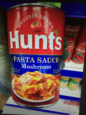 Hunts Mushroom Pasta Sauce, 24 oz. Can