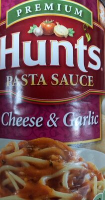 Hunts Pasta Sauce, Cheese & Garlic, 24 Oz.