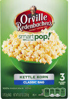Orville Redenbachers Microwave Popcorn, SmartPop! Kettle Corn, 2.7 oz., 3-Count