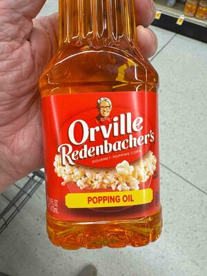 Orville Redenbacher's Popping & Topping Buttery Flavored Popcorn Oil, 16 fl. oz.