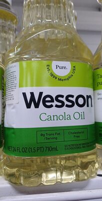 WESSON Canola Oil 24 FL OZ