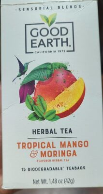 Tropical Mango & Moringa Herbal Teabags
