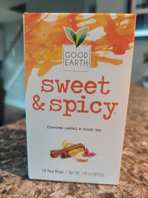 Sweet & Spicy Original Herbal & Black Tea Bags, Sweet & Spicy Original