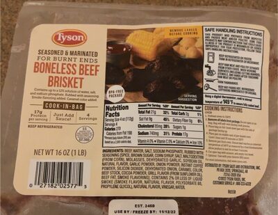 Beef Boneless Brisket, Beef
