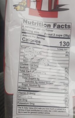 Diddy's Funfetti Kettle Corn, Sweet & Salty