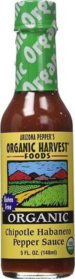 Organic Pepper Sauce, Chipotle Habanero