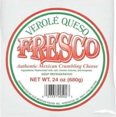 Queso Fresco Authentic Mexican Crumbling Cheese
