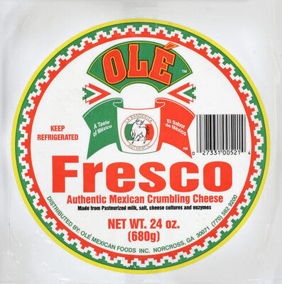Fresco Authentic Mexican Crumbling Cheese, Fresco