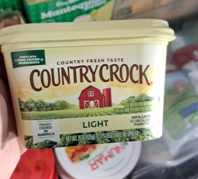 Country Crock, Light, 28% Vegetable Oil Spread, Light
