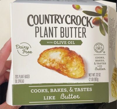 Plant Butter With Olive Oil 79% Plant-Based Oil Spread, Olive Oil
