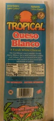 Queso Blanco Fresh White Cheese
