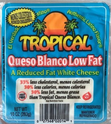 Queso Blanco Lite Reduced Fat White  Cheese