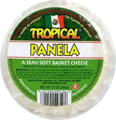 Panela A Semi-Soft Basket Cheese