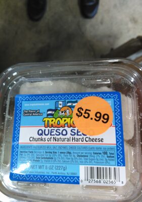 Chunks Of Natural Hard Cheese