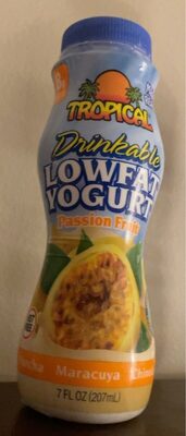 Passion Fruit Drinkable Yogurt, Passion Fruit