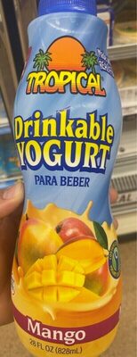 Mango Drinkable Yogurt, Mango
