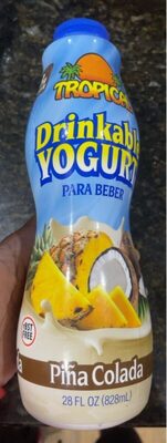 Pia Colada Drinkable Lowfat Yogurt, Pia Colada